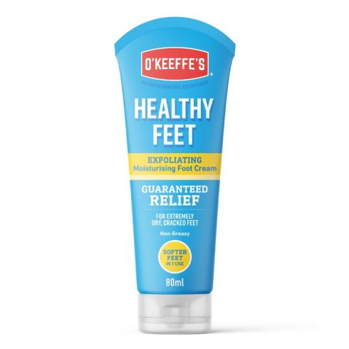 O’Keeffe’s Healthy Feet hámlasztó és hidratáló lábkrém, extrém száraz és repedezett lábra, 80 ml